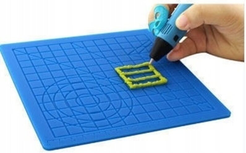 Silikonmatte für 3D-Stift, 3D-Drucker-Vorlagen, Formauflage