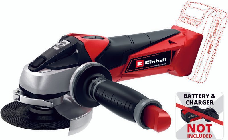 Akku-Winkelschleifer 4431110, te AG18 Li Solo - Einhell