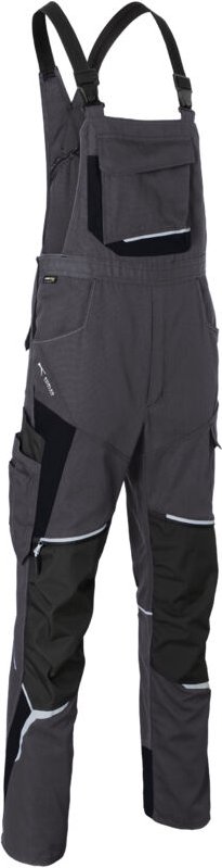 Kübler Latzhose BODYFORCE 3125 anthrazit/schwarz Gr. 62