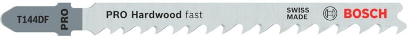 Bosch PRO Hardwood fast T144DF Stichsägeblatt, 100 mm, 25 Stück