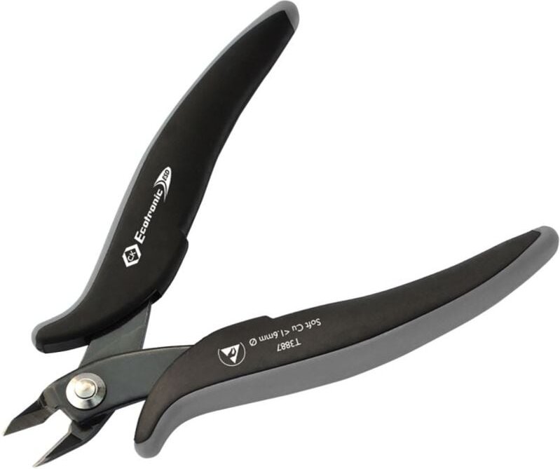 C.k Ecotronic T3887 esd Printzange ohne Facette 136 mm