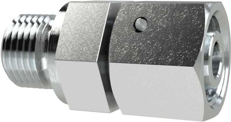 Einst.-Ger.-Einschraubvers., G1/2a., Rohr-AØ16mm, Stahl verz. - Riegler