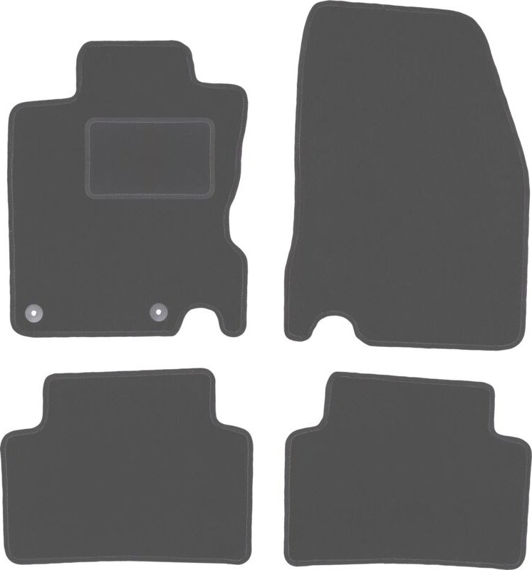 Graphit-Fußmatten für: Nissan Qashqai II J11 Crossover (2013-)