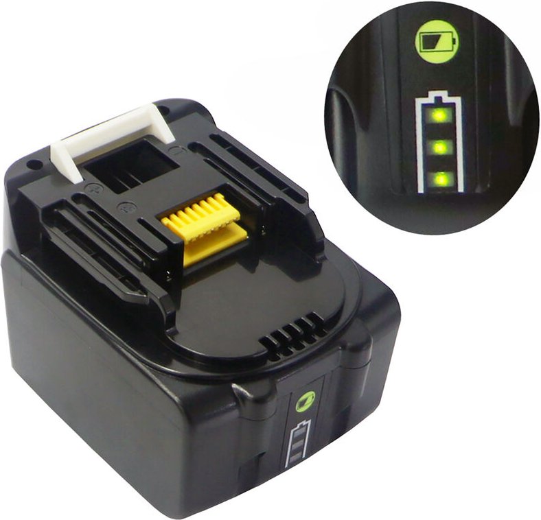 Powerwings - Ersatzakku für Makita 14,4 v 3,0Ah BL1415N 196875-4 BL1430B Kompatibel mit Makita BL1430 BL1415 BL1440 1945...