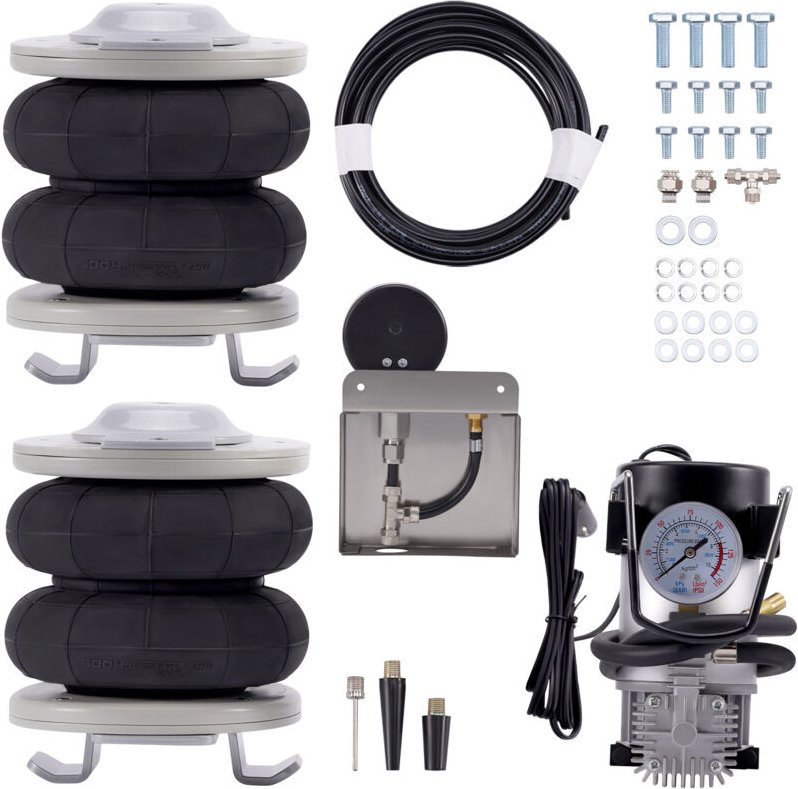 2X Luftfederung Hinten + 12V Kompressor Kit für Citroën Jumper 1994-2023 4000KG