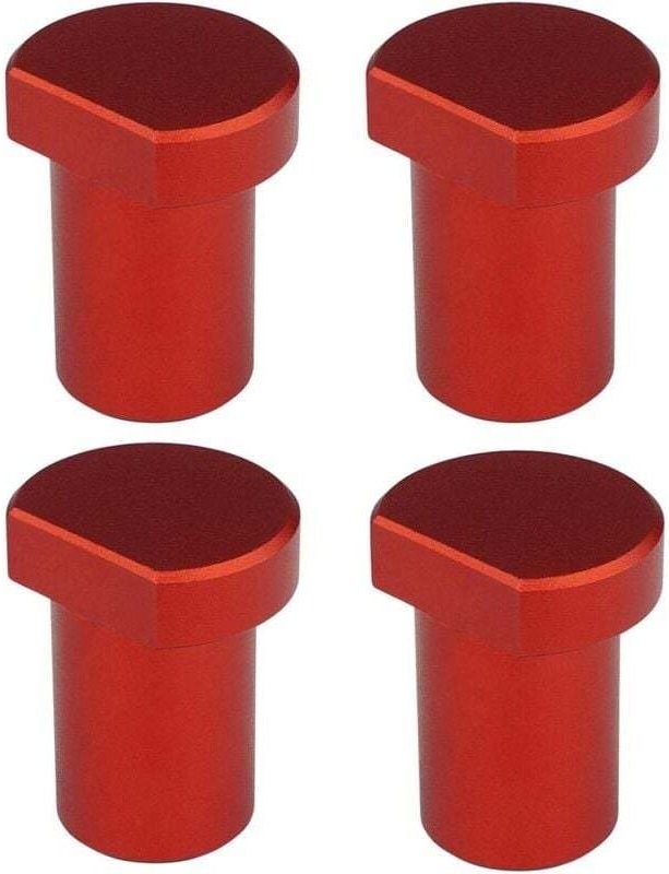 Bankklemmen – 4 Stück Holzbearbeitungsklemmen, Tischler-Befestigungskantenblock, drücken Sie fest auf den Werkbank-Brems...