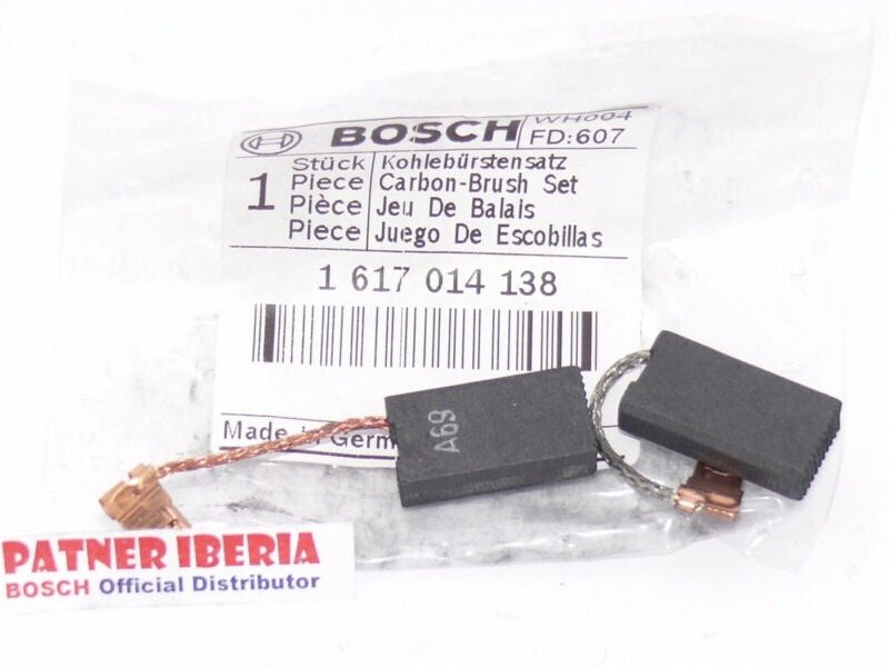 Bosch - Original Ersatzteil 1617014138 Kohlebürstensatz für gbh- und GSH-Modelle