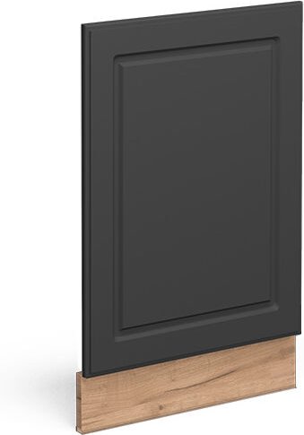 Frontblende Fame-Line, Anthrazit-Gold, 45 cm ohne Arbeitsplatte Vicco