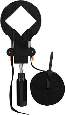 CSPARKV 28 x 1,8 x 3,5 verstellbare Eckklemme, 6 m, multifunktionale 4-Backen-Bilderrahmenhalterung, Holzbearbeitungswer...