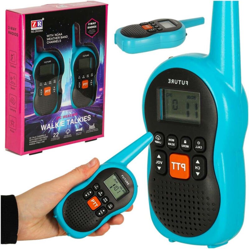 Northix - Walkie talkie walkie talkies fur kinder 3km reichweite 2er set