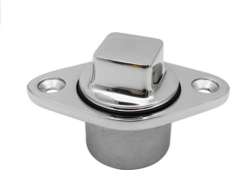 Thumbnail - 316 Edelstahl Wasser Stecker Boot Heck Ablauf Ventil Auslauf Yacht Diamant Seide Fitting
