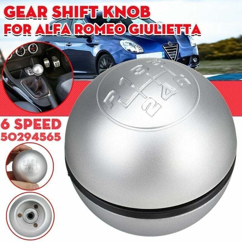 Aiperq - 6-Gang-Schaltknauf für Alfa Romeo Giulietta 50294565 55346345
