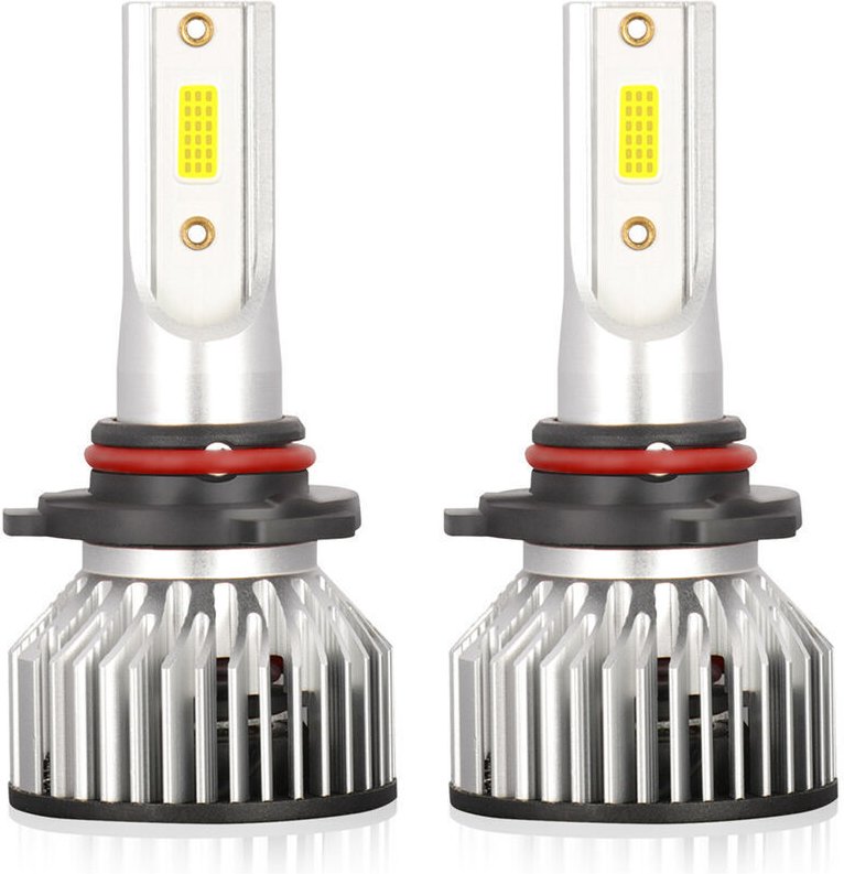 Stück IP68 wasserdichte Auto-LED-Scheinwerferlampen, LED-Fernscheinwerfer, All-in-One-Umrüstsatz 9005/HB3/H10 40 W, Mode...