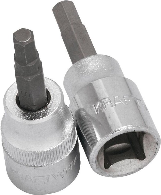 Kraftwerk - 3/8' Innensechsk-Bit-Stecknuss 1/8'