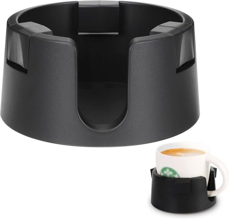 Auslaufsicherer Getränkehalter, verstellbarer Untersetzer mit Innendurchmesser, auslaufsicherer Kaffeetassenhalter, fest...