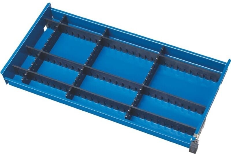 Schubladen-Einteilungs-Set BxTxH 70x280x105/130 3 + 3 Rasterleisten - RAU