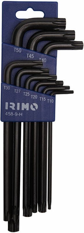 Thumbnail - Torx® t10-t50 458-9-h 9-blued Innensechskant-Satz Irimo