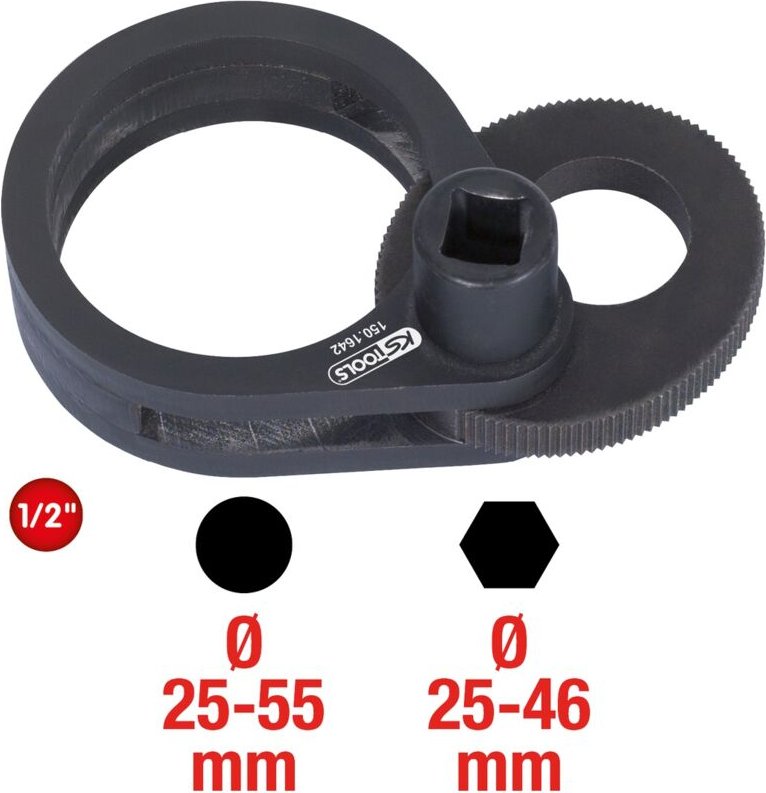 Ks Tools Exzenter Klemm- und Drehvorrichtung, 25-55 mm