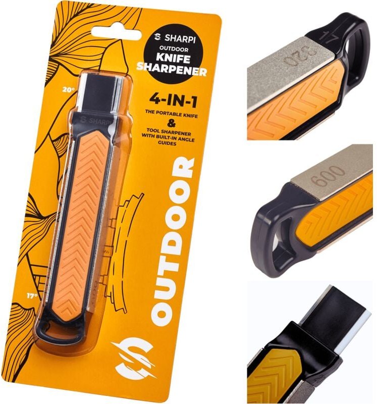 Thumbnail - SHARPI 4-in-1 Diamant-Messerschärfer mit Winkelhalter
