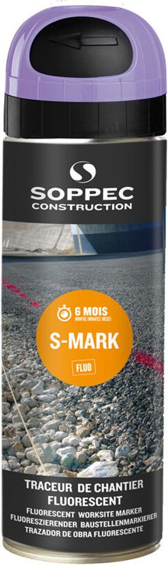 Baustellenmarkierer s-mark Violett Fluo