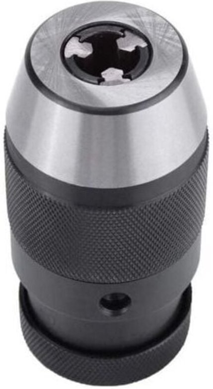 Hochleistungs-Bohrfutter, 0–13 mm, 1/2 B16 Schnellspannbohrfutter aus Stahl für elektrische Drehmaschinen Mumu