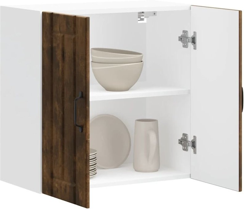 Thumbnail - Küchen-Hängeschrank Lucca Räuchereiche Holzwerkstoff Vidaxl