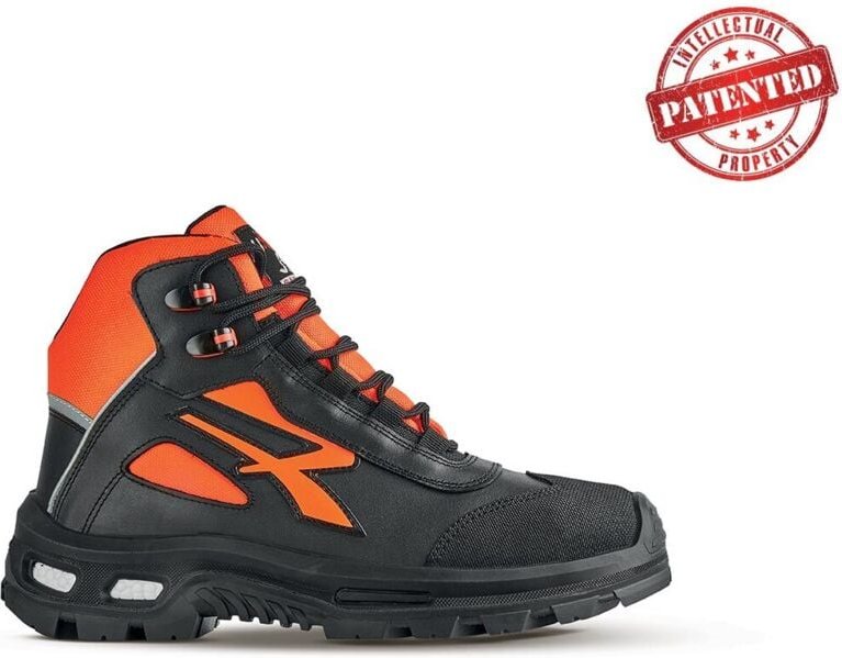 Thumbnail - Hochsichere Sicherheitsschuhe KREED ESD S3 CI SRC - Schwarz/Orange 45