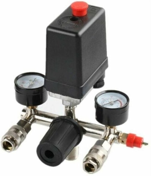 Druckregler mit Druckschalter für Kompressor Druckschalter 2 Anzeigen