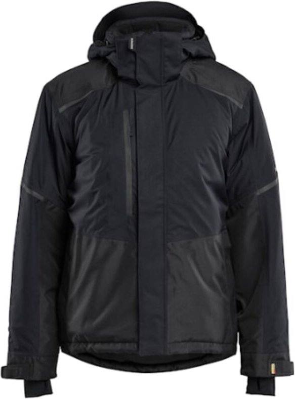 Winter-Arbeitsjacke Stretch 2D 4881 – Schwarz 4XL