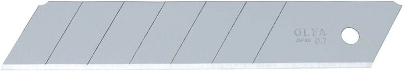 5er Set „HB-5B“ Heavy Duty Chopperklingen 25mm breit silber