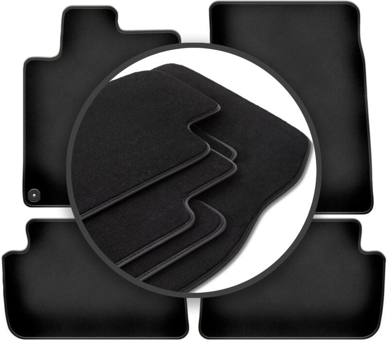 Premium-Fußmatten für: Peugeot 407 Coupé, Limousine, Kombi (2004-2011)