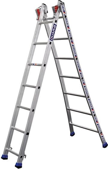 Matisère - Mehrzweckleiter 2x12 Sprossen - Länge max. 6.10m - 610212