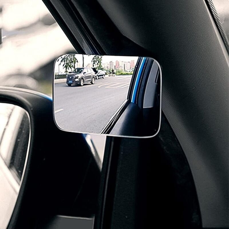 Thumbnail - Auto-Toter-Winkel-Spiegel, 360° drehbarer konvexer Weitwinkel-Rückspiegel, blinder Seitenspiegel, toter Winkel-Spiegel f...