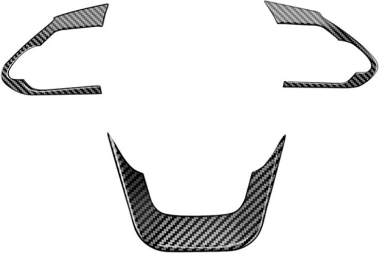 Tlily - rhd Auto Innen Lenkrad Abdeckung Trim Aufkleber Kits für Toyota Voxy Noah 90 Serie 2022 2023 + abs Carbon Faser