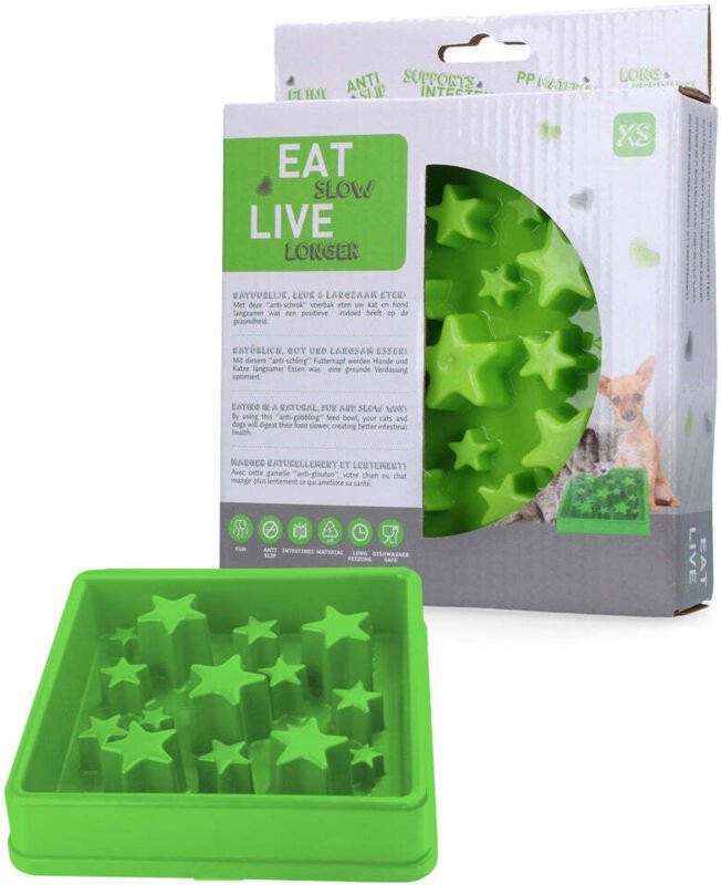 Essen sie langsam leben sie langer star green xs