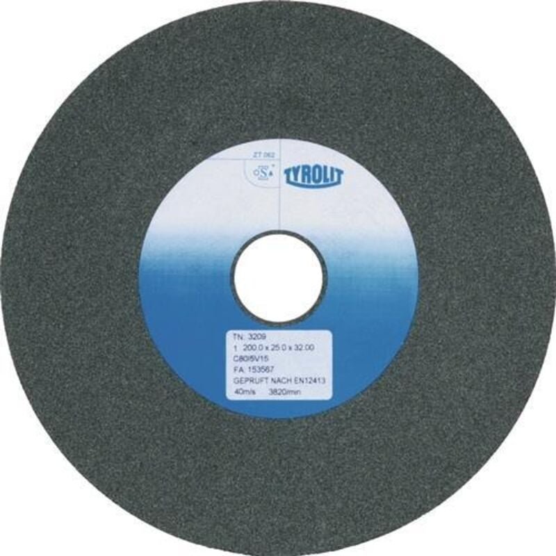 Schleifbockscheibe DxTxH (mm), 175x25x32, Typ: SC80 - Tyrolit