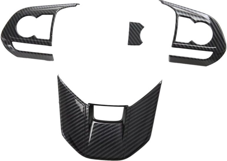 Für Veloz 2022-2024 Carbon Fiber Auto Lenkrad Schalter Tasten Abdeckung Rahmen Trim Innen Zubehör