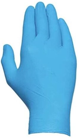 Juba - Schachtel mit 100 Einmalhandschuhen aus Öko-Nitril, puderfrei, Größe s