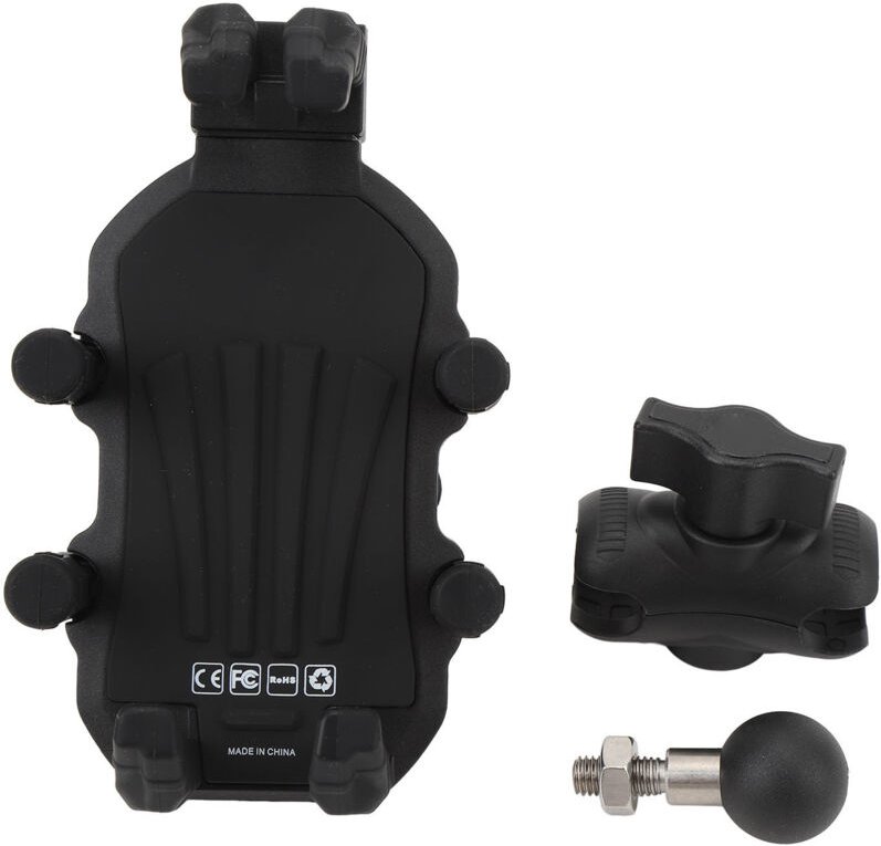 Jeffergarden Motorradgabel -Stamm -Telefonmontage mit Vibrationsdämpfung Hochgeschwindigkeitssicherung für 4,9 bis 8,1 Z...