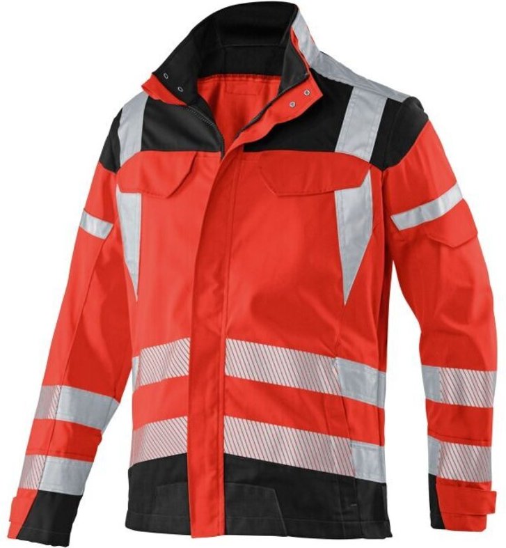 Thumbnail - Kübler Jacke reflectiq psa 2 warnrot/schwarz Gr. 52