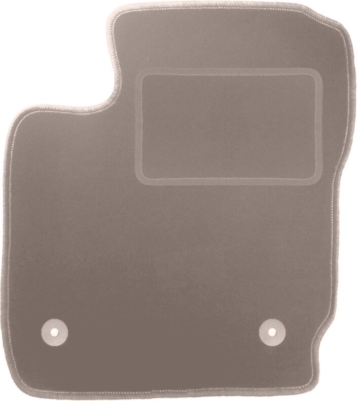 Beige Fahrermatte für: Ford Tourneo Courier Kombivan (2014-)