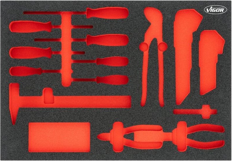 Thumbnail - Weichschaum-Einlage, leer, Art.Nr. V5111N-L - Vigor