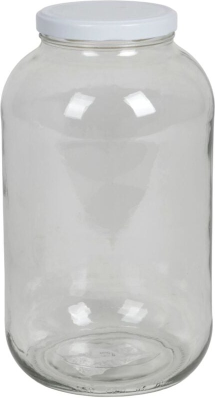Einmachglas 4,25L Vorratsglas Einweckglas Konservenglas Gurkenglas Schraubdeckel