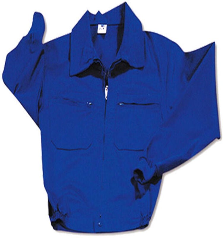 Thumbnail - Tergal Blaue Jacke mit Reißverschluss T64 388C