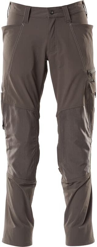 Arbeitshose ultimate stretch 18479 leichte und elastische Bundhose, Farbe: Dunkelanthrazit - 18, Größe: 64 - Mascot
