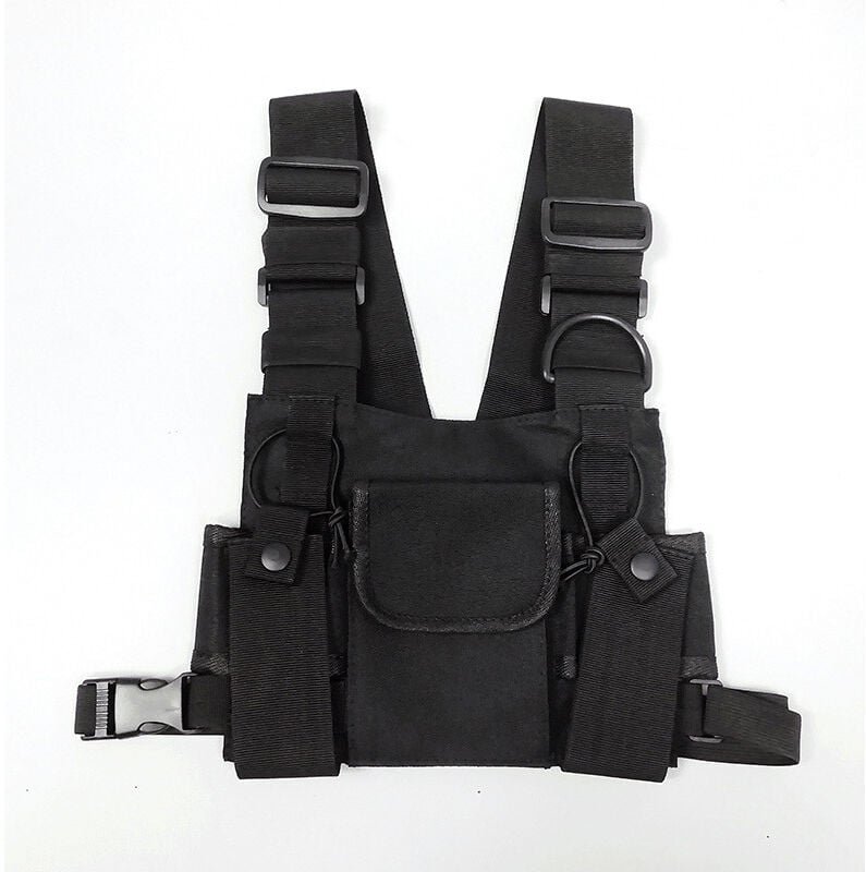 Thumbnail - SHINING HOUSE Radio Walkie Talkie Brusttasche Taschen Geschirr Paket Rucksack Fall