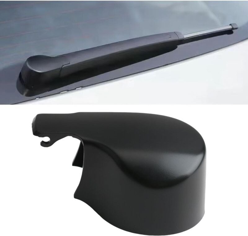 2 Stück Heckscheibenwischerarmkappe, perfekt kompatibel mit VW Golf 6, Golf MK7, Passat B8 und Touran-Wischern 5K6 955 4...