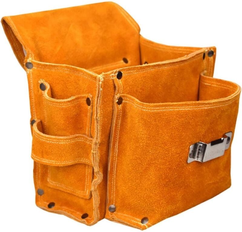 Multifunktionale Werkzeugtasche, Tasche, Gürtel, Werkzeugtasche, verdickte Werkzeug-Hüfttasche, robuste Werkzeugaufbewah...