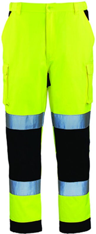 Hochsichtbarer Arbeitshose PATROL - Neon Gelb M - FR (42/44)