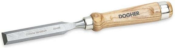 Meißel mit Holzgriff 15mm Dogher 801-15